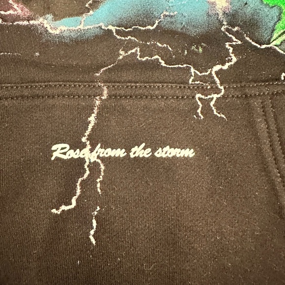 Civil Regime Black Graphic Hoodie Size Medium NWT - Picture 6 of 6